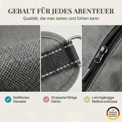 HUND IST KÖNIG Leckerlitasche für Hunde mit Kotbeutelspender & Leinenhalter HUND IST KÖNIG Leckerlitasche für Hunde mit Kotbeutelspender & Leinenhalter