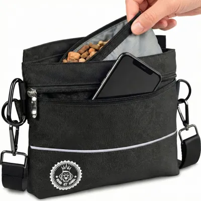 HUND IST KÖNIG Magnet Leckerlitasche mit Beutelspender inkl. 2 Gurte HUND IST KÖNIG Magnet Leckerlitasche mit Beutelspender inkl. 2 Gurte