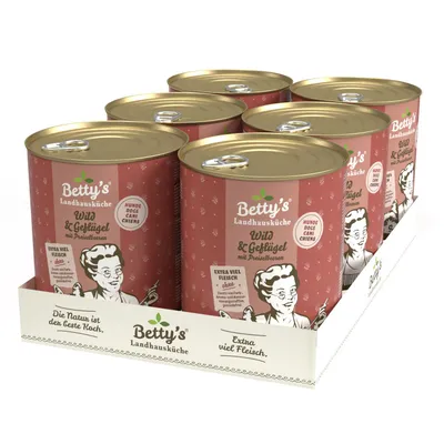 Betty's Landhausküche -Hund- Wild Geflügel