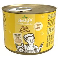Packung Betty's Landhausküche Hund- Pute Reis Pute & Reis