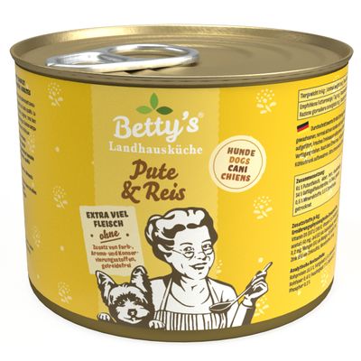 Betty's Landhausküche -Hund- Pute Reis