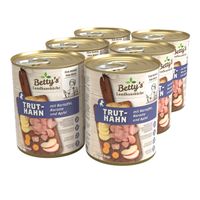 Packung Betty's Landhausküche Hund- Truthahn mit Kartoffel