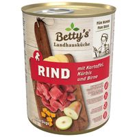 Packung Betty's Landhausküche Hund- Rind mit Kartoffel