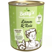 Packung Betty's Landhausküche Hund- Lamm Reis Lamm & Reis