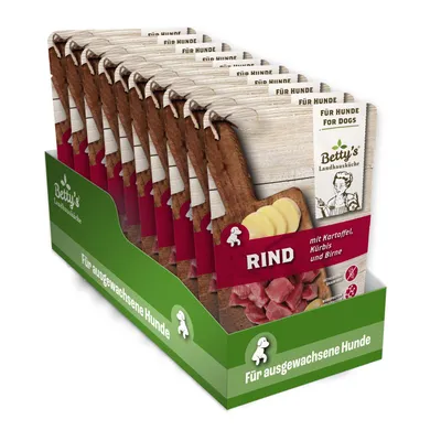 Betty's Landhausküche -Hund- Rind Kartoffel