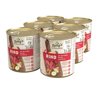 Betty's Landhausküche -Hund- Rind mit Kartoffel