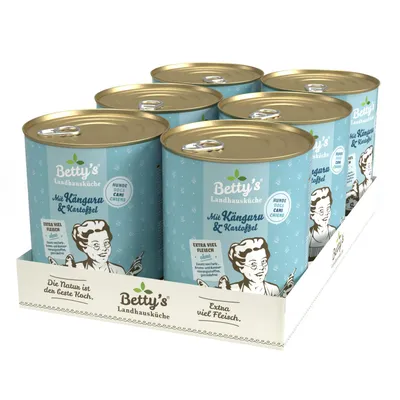 Betty's Landhausküche -Hund- Känguru Kartoffel Betty's Landhausküche -Hund- Känguru Kartoffel