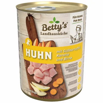 Betty's Landhausküche -Hund- Huhn Süßkartoffel Betty's Landhausküche -Hund- Huhn Süßkartoffel