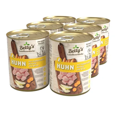 Betty's Landhausküche -Hund- Huhn Süßkartoffel Betty's Landhausküche -Hund- Huhn Süßkartoffel