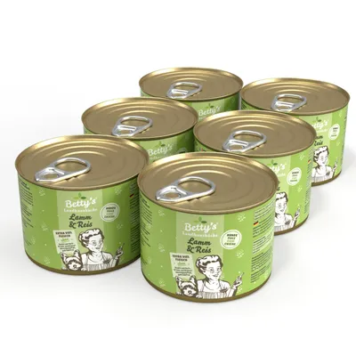 Betty's Landhausküche -Hund- Lamm Reis