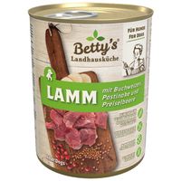 Packung Betty's Landhausküche Hund- Lamm Buchweizen Lamm und Buchweizen
