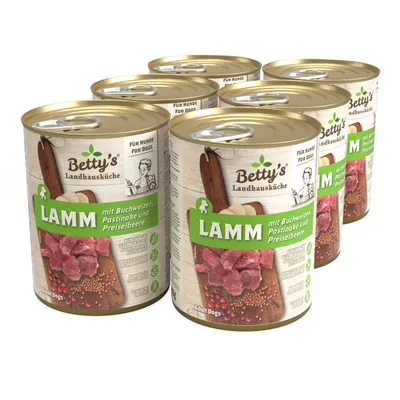 Betty's Landhausküche -Hund- Lamm Buchweizen