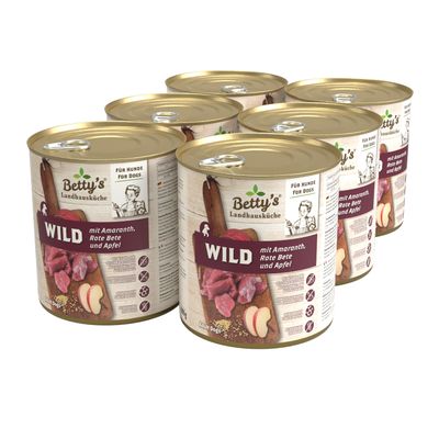 Betty's Landhausküche -Hund- Wild & Rote Beete