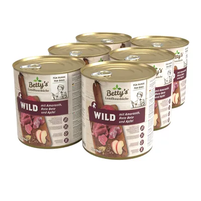 Betty's Landhausküche -Hund- Wild & Rote Beete Betty's Landhausküche -Hund- Wild & Rote Beete