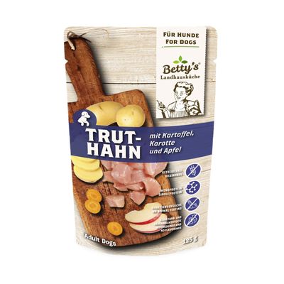 Betty's Landhausküche -Hund- Truthahn Kartoffel