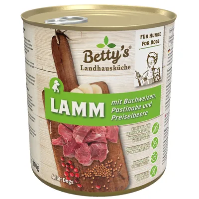 Betty's Landhausküche -Hund- Lamm Buchweizen