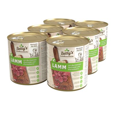 Betty's Landhausküche -Hund- Lamm Buchweizen
