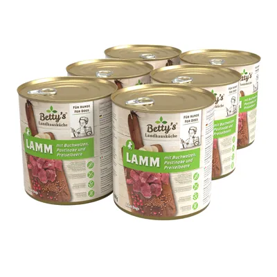 Betty's Landhausküche -Hund- Lamm Buchweizen