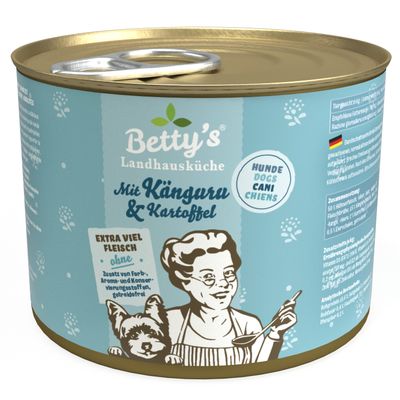 Betty's Landhausküche -Hund- Känguru Kartoffel
