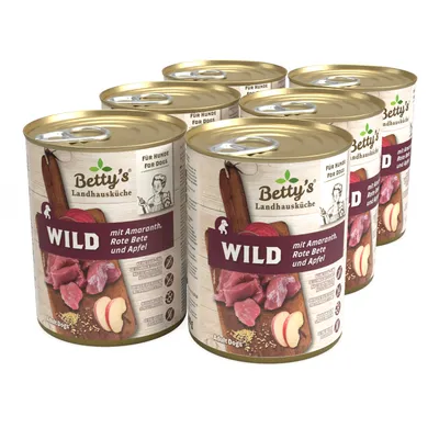 Betty's Landhausküche -Hund- Wild & Rote Beete
