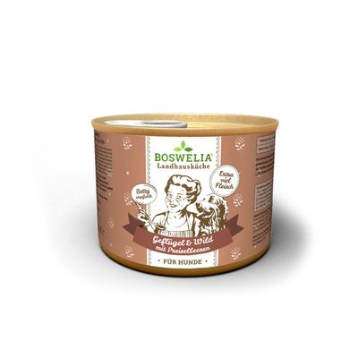 Betty's Landhausküche -Hund- Wild Geflügel