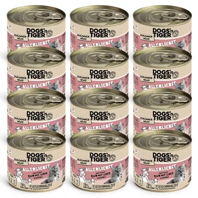 Dogs’n Tiger Allerliebst Katzenfutter, Rind, Huhn & Kürbis Dogs’n Tiger Allerliebst Katzenfutter, Rind, Huhn & Kürbis