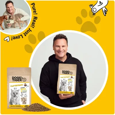 Dogs’n Tiger Flattertraum, Katzenfutter, Huhn & Ente