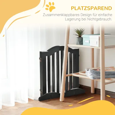 PawHut Hunde-Absperrgitter