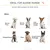 PawHut Hunde-Absperrgitter