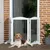 PawHut Hunde-Absperrgitter