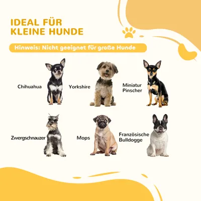 PawHut Hunde-Absperrgitter