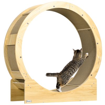 PawHut Katzenlaufrad