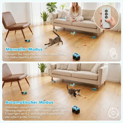 PawHut Intelligenz Katzenspielzeug