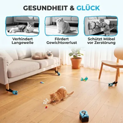 PawHut Intelligenz Katzenspielzeug