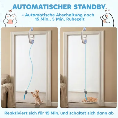 PawHut Intelligenz Katzenspielzeug