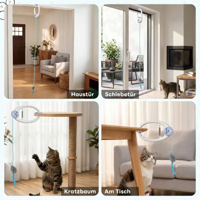 PawHut Intelligenz Katzenspielzeug