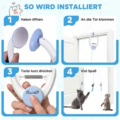 PawHut Intelligenz Katzenspielzeug
