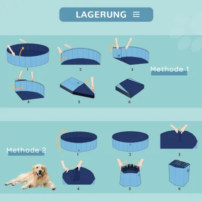 PawHut Hundepool PawHut Hundepool