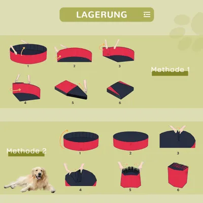 PawHut Hundepool PawHut Hundepool