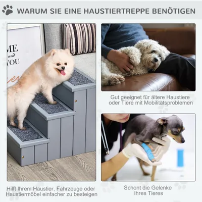 PawHut Haustiertreppe