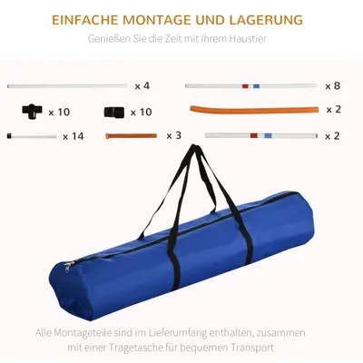 PawHut Agility Set Hunde