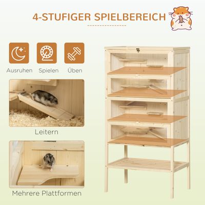 PawHut Hamsterkäfig