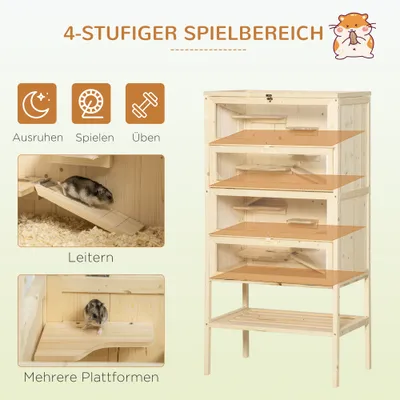 PawHut Hamsterkäfig