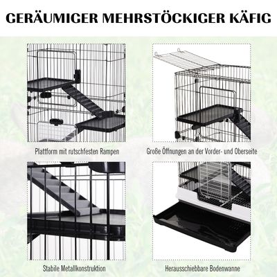 PawHut Kleintierkäfig