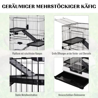 PawHut Kleintierkäfig