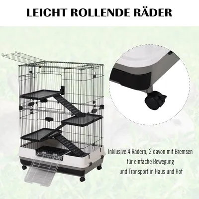 PawHut Kleintierkäfig