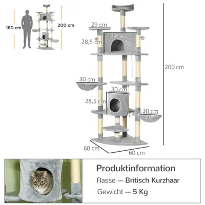 PawHut Kratzbaum