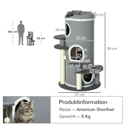 PawHut Kratzbaum