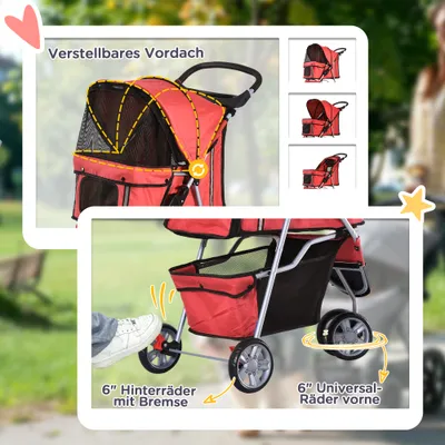 PawHut Hundewagen