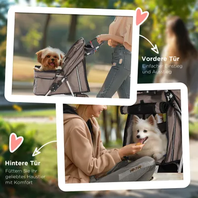 PawHut Hundewagen